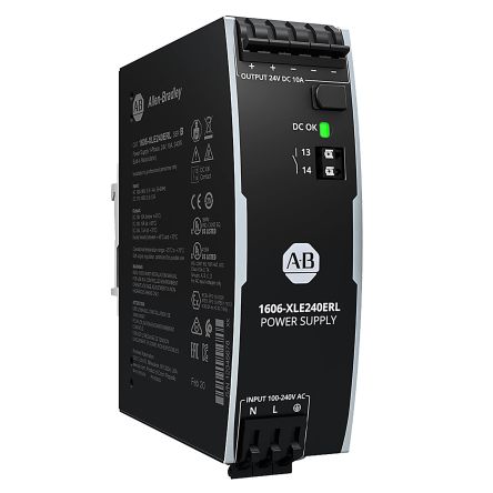 Rockwell Automation Rockwell 1606 DIN-Schienen Netzteil, 100 → 240 V Ac, 110 → 150 V Dc, 24V / 10A