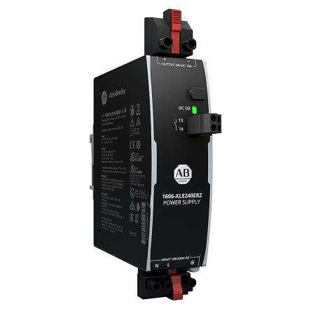 Rockwell Automation Rockwell 1606 DIN-Schienen Netzteil, 100 → 240 V Ac, 110 → 150 V Dc, 24V / 10A