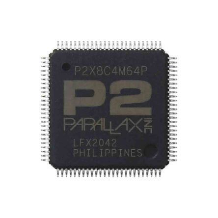 Parallax Inc Mikrocontroller Propeller 32bit SMD 16 KB TQFP 100-Pin 25MHz