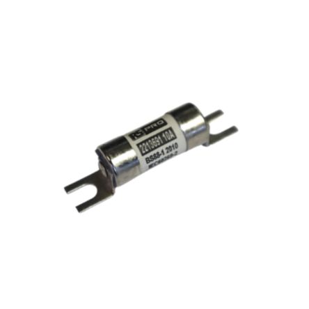 RS PRO 10A Slotted Tag Fuse, A1, 250 V Dc, 415 V Ac, 44.5mm