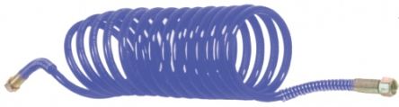 SAM Manguera En Espiral Serie 19015 De Poliuretano Azul, Longitud Máx. 6m