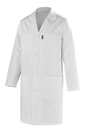 Cepovett Safety Blouse De Laboratoire, Mixte, Blanc, Taille XL, Réutilisable, Coton