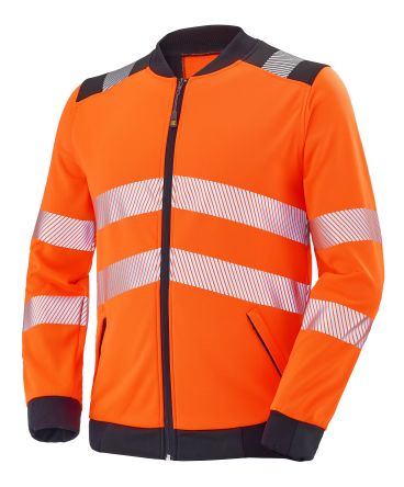Cepovett Safety Sweat Haute Visibilité, Orange, Mixte, Taille XL