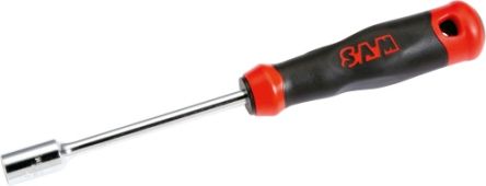 SAM Hexagon Nut Driver, 12 Mm Tip, 125 Mm Blade, 255 Mm Overall