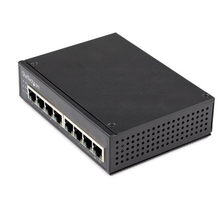 StarTech.com IESC1G80UP Gigabit-Switch PoE 8-Port Unmanaged 10/100/1000Mbit/s
