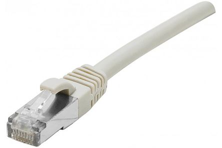 Dexlan Ethernetkabel Cat.6, 300mm, Grau Patchkabel, A RJ45 F/UTP Stecker, B RJ45, LSZH