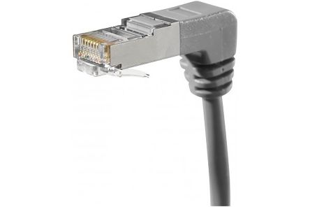 Dexlan Ethernetkabel Cat.5e, 300mm, Grau Patchkabel, A RJ45 F/UTP