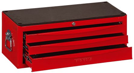 Teng Tools Caja De Herramientas, Metal, Caja De Herramientas, 3 Cajones, 660 X 305 X 250mm