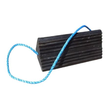 RS PRO Rubber Speed Bump End Cap, 600mm x 300 mm x 20 mm, 30km/h Speed Limit