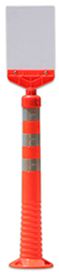 RS PRO Barrière Sécurité En Polyuréthane Orange X Haut. 750mm