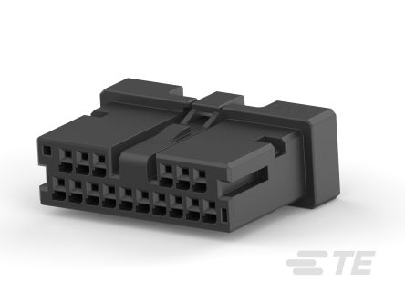 TE Connectivity 1-2834461 Leiterplattensteckverbinder Gehäuse Buchse 1.8mm, 16-polig / 2-reihig Horizontal