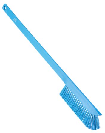 Vikan Medium Bristle Blue Scrubbing Brush, 40mm Bristle Length