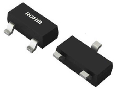 ROHM SMD Schottky Diode, 30V / 200mA, 3-Pin SOT-23