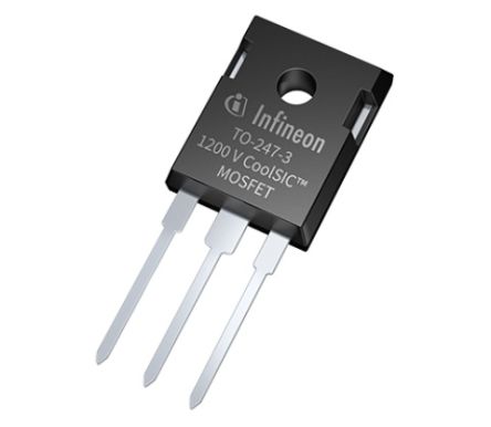 Infineon IMW1 IMW120R045M1XKSA1 N-Kanal, THT MOSFET 1700 V / 52 A, 3-Pin TO-247