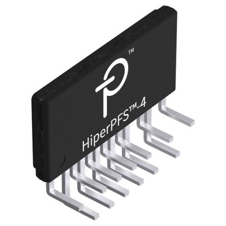 Power Integrations Controller PFC PFS7723H, 60 KHz, 12 V, Curvatura A L, ESIP In Plastica, 16-Pin
