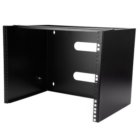 StarTech.com Black 8U Steel Server Rack, With 2-Post Frame