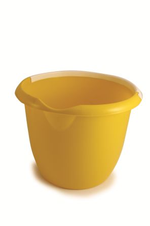 RS PRO 塑料水桶, 10L, 黄色, , 带把手