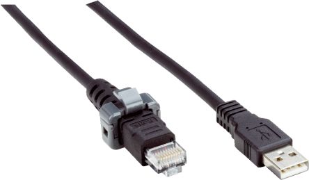 Sick RJ45 To USB A Cable Assembly