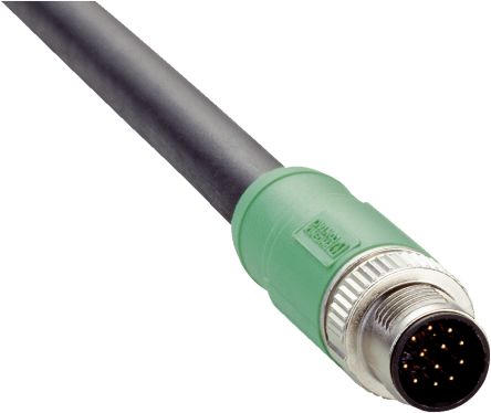 Sick Cable De Conexión, Con. A M12 Macho, 12 Polos, Con. B Sin Terminación, Long. 20m