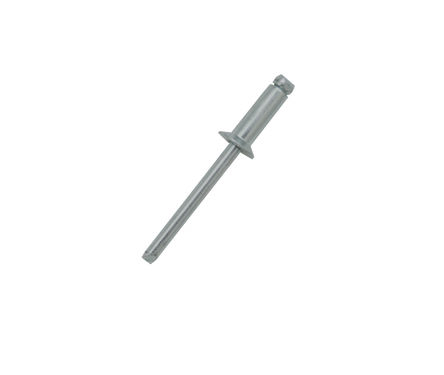 RS PRO Blind Niet, Ø 3.2mm X 6mm, Silber, Aluminium, 3.3mm Aus Stahl