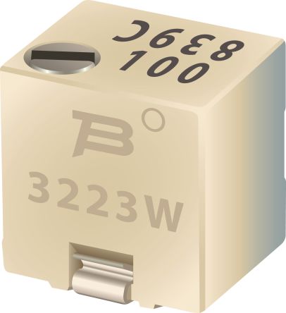 Bourns 3223W 11-Gang SMD Trimmer-Potentiometer, 0.125W