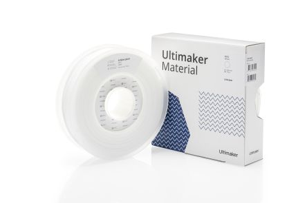 Ultimaker PET-G 3D-Drucker Filament Zur Verwendung Mit 3D-Drucker, Weiß, 2.85mm, FDM, 750g