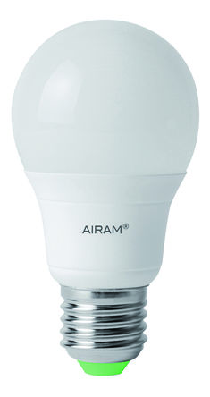 AIRAM Lámpara LED, 230 V, 5,5 W, Casquillo E27, Blanco Cálido, 2800K, 15 000h
