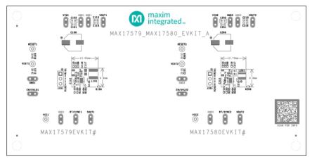 Maxim Integrated MAX17579 Evaluierungsbausatz, MAX17579EVKIT DC/DC-Konverter