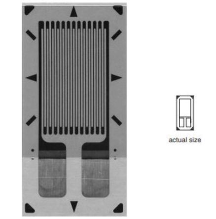 Micro-Measurements Dehnungsmessstreifen Aus STC06 Stahl ±5%, 350Ω, Linear