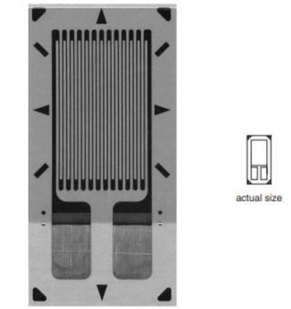 Micro-Measurements Dehnungsmessstreifen Aus STC 13 Aluminium ±5%, 350Ω, Linear