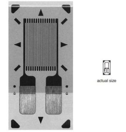 Micro-Measurements Dehnungsmessstreifen Aus STC06 Stahl ±5%, 350Ω, Linear