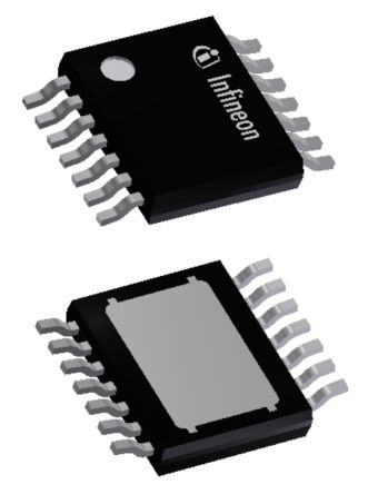Infineon Power Switch IC Hochspannungsseite Hochspannungsseite 2-Kanal 28 V Max. 2 Ausg.