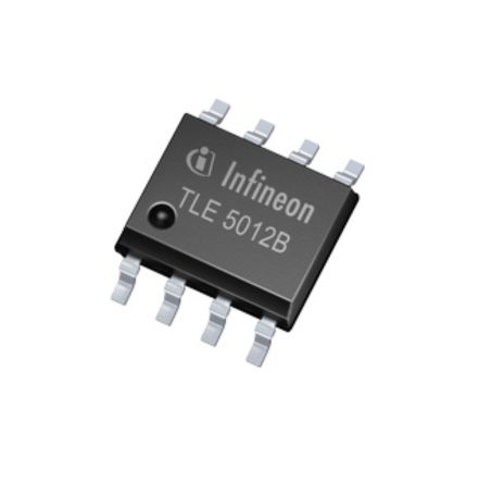 Infineon Inclinomètre 2 Axes, CMS SPI DSO, 8 Broches