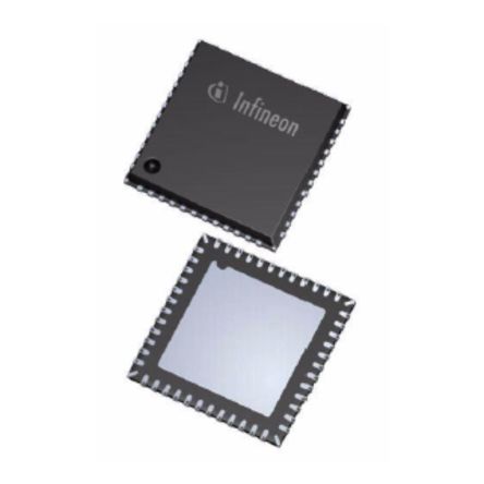 Infineon CAN-Transceiver, 5Mbit/s 1 Transceiver ISO 11898, Sleep, Standby 3 MA, VQFN 48-Pin