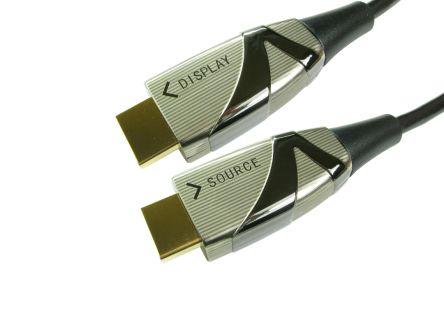 NewLink HDMI-Kabel A HDMI Stecker B HDMI Stecker Premium-Hochgeschwindigkeit 4K @ 60Hz Max., 100m, Schwarz