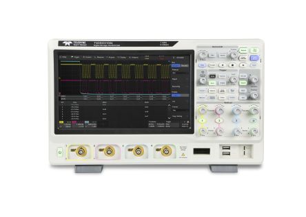 Teledyne LeCroy Osciloscopio De Banco T3DSO3504, Canales:4 A, 16 D, 500MHZ, Pantalla De 10.1plg, Interfaz USB