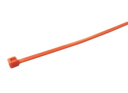 RS PRO Nylon 66 Kabelbinder Orange 4,8 Mm X 385mm