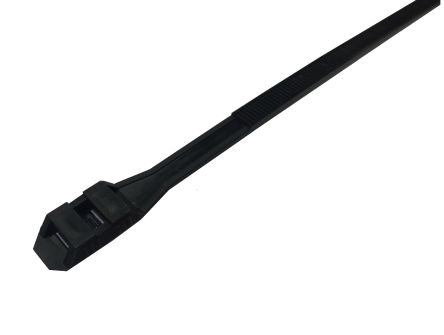 RS PRO Nylon 12 Kabelbinder Schwarz 9 Mm X 265mm