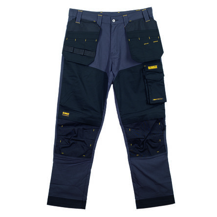 DeWALT Pantalon De Travail MEMPHIS, 96.52cm Unisexe, Noir/Gris, Durables
