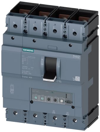 Siemens 3VA2 Leitungsschutzschalter, 4-polig 400A SENTRON DIN-Schienen-Montage