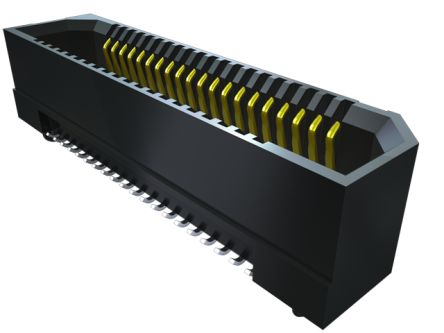 Samtec Conector Hembra Para PCB Serie ERF8 ERF8, De 40 Vías En 2 Filas, Paso 1.27mm, Montaje Superficial, Para Soldar