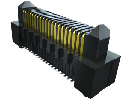 Samtec Conector Macho Para PCB Ángulo De 90° Serie ERM8 De 20 Vías, 2 Filas, Paso 0.8mm