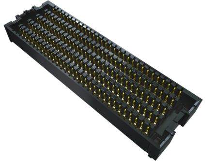 Samtec SEAF Series Right Angle Surface Mount PCB Socket, 120-Contact, 4-Row, 1.27mm Pitch, Solder Termination