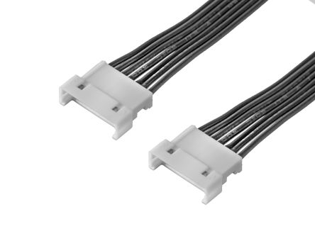 Molex Conjunto De Cables PicoBlade 218110, Long. 150mm, Con A: Macho, 7 Vías, Con B: Macho, 7 Vías, Paso 1.25mm