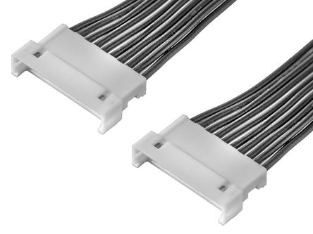 Molex 10 Way Male PicoBlade To 10 Way Male PicoBlade Wire To Board Cable, 425mm