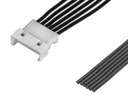 Molex 6 Way Male PicoBlade Unterminated Wire To Board Cable, 225mm