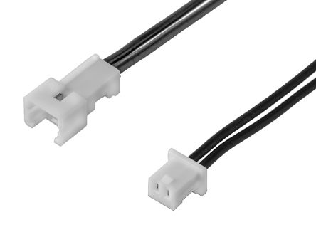 Molex 2 Way Female PicoBlade To 2 Way Male PicoBlade Wire To Board Cable, 225mm
