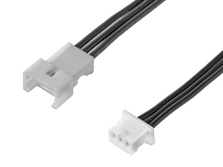 Molex Conjunto De Cables PicoBlade 218113, Long. 225mm, Con A: Hembra, 3 Vías, Con B: Macho, 3 Vías, Paso 1.25mm