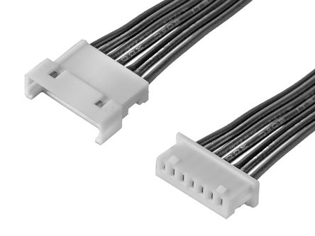 Molex Conjunto De Cables PicoBlade 218113, Long. 300mm, Con A: Hembra, 7 Vías, Con B: Macho, 7 Vías, Paso 1.25mm