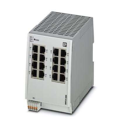Phoenix Contact Ethernet-Switch, 16 X RJ45 / 10/100Mbit/s, Bis 100m Für DIN-Schienen, 24V Dc